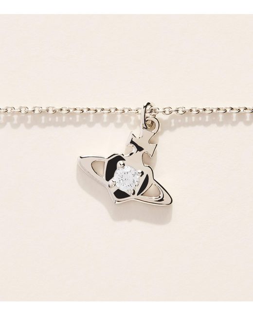 Vivienne Westwood Natural Noella Pendant Necklace