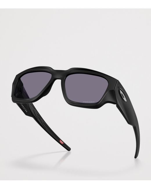 Oakley Black Instagator Rectangle Sunglasses for men