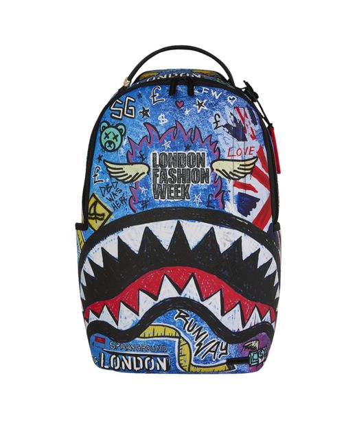 Sprayground Blue X London Fashion Week The Strand Backpack
