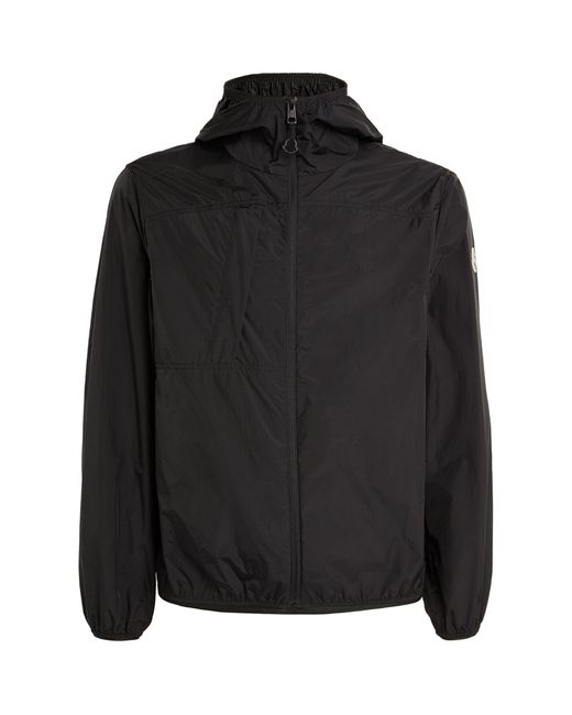Moncler Black Hooded Haadrin Jacket for men