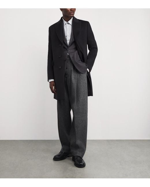 Paul Smith Gray Cotton Stripe Tailored Fit Shirt for men