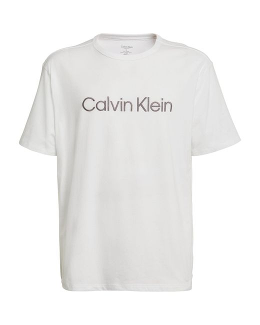 Calvin Klein White Pure Pyjama T-shirt for men