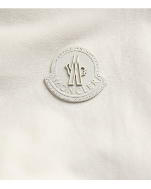 Moncler White Reversible Tafoni Bomber Jacket for men