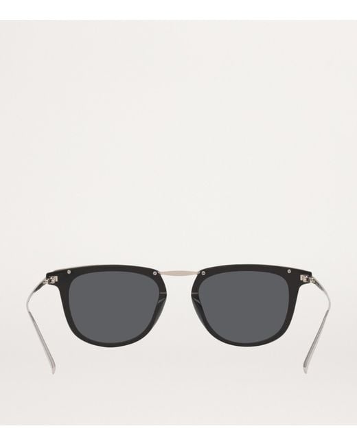 Saint Laurent Gray Sl 753 Wellington Sunglasses
