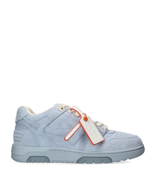Off-White c/o Virgil Abloh Suede Out Of Office Sneakers in