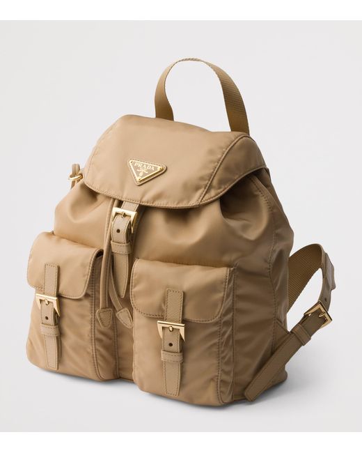 Prada Natural Small Re-Edition 1978 Backpack