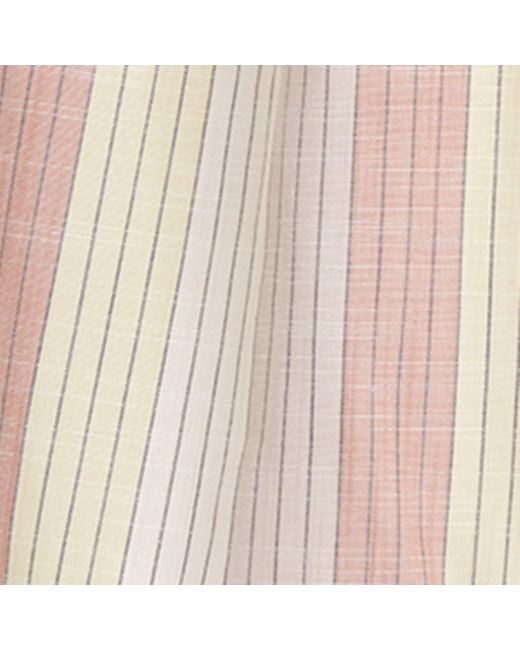 Hanro Pink Cotton Fancy Woven Boxer Shorts for men