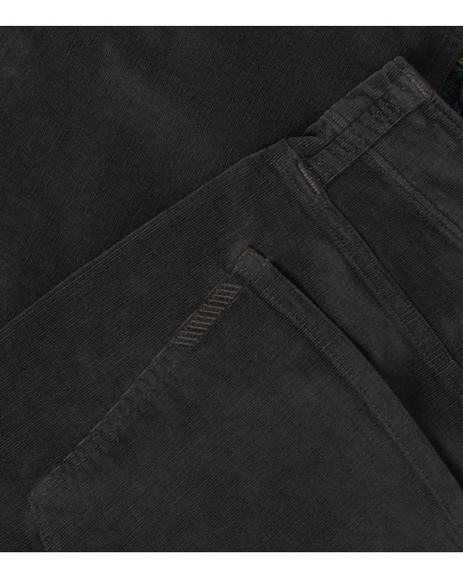PAIGE Black Corduroy Federal Slim-Straight Jeans for men