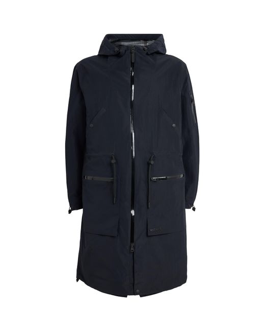 Mackage Blue Long Shell Gage Parka for men