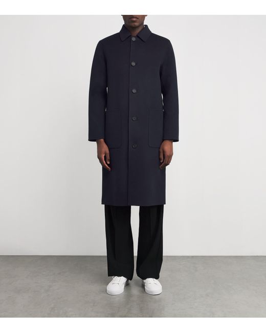 Mackage Blue Rws Wool Beckett Coat for men