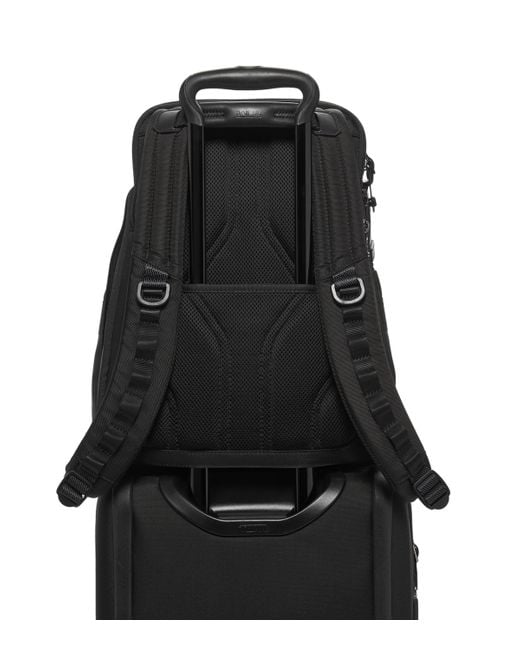 Tumi Black Alpha Bravo Business Backpack