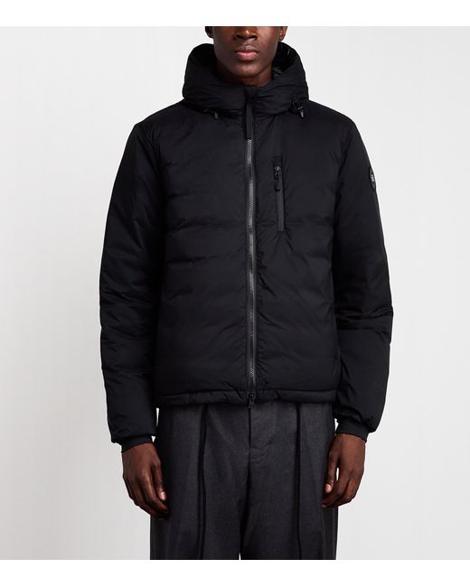 Canada Goose Black Lodge Hooded Jacket for men