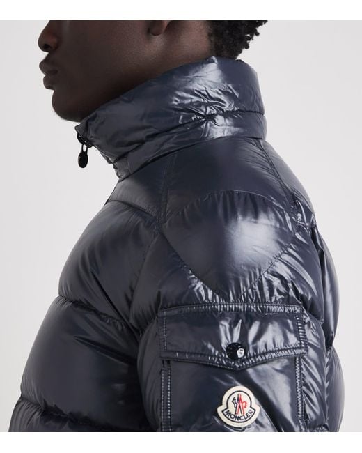 Moncler Blue Down Maya Puffer Jacket for men