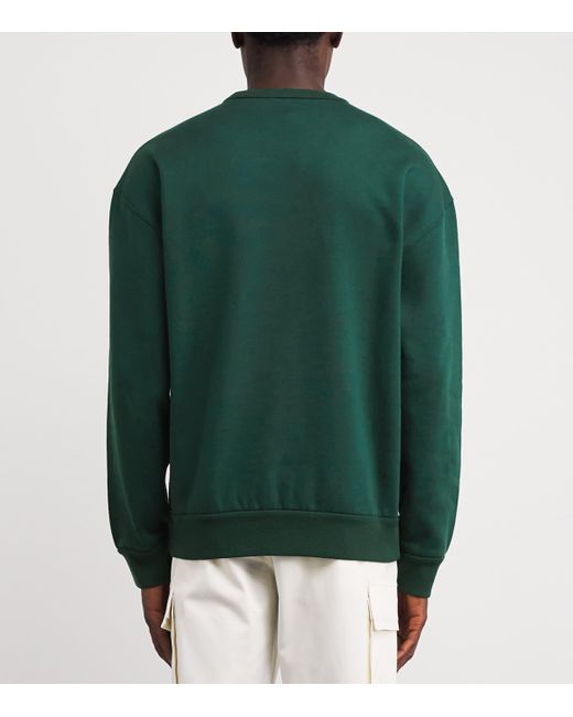 Ralph Lauren Green X Wimbledon Crest Sweatshirt for men