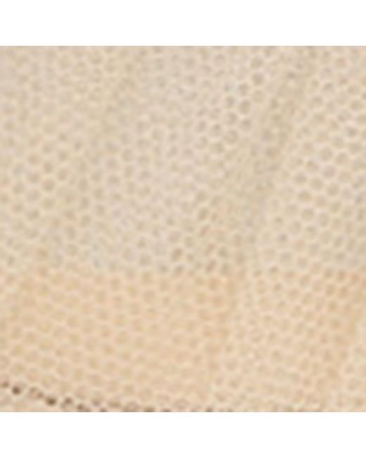 JENNIFER CHAMANDI Natural Tulle Plissé Lorenzo Pumps 105