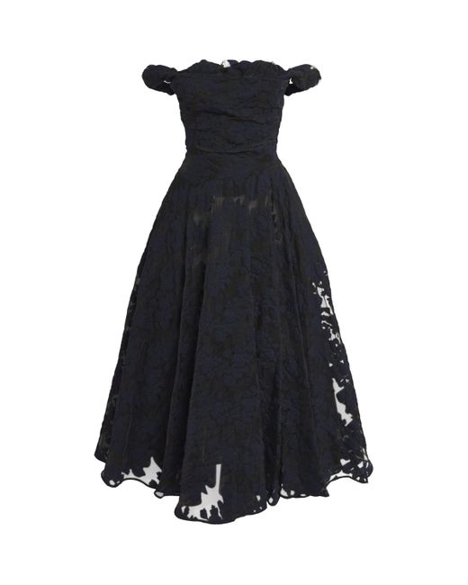 Vivienne Westwood Black Lace Chichi Maxi Dress