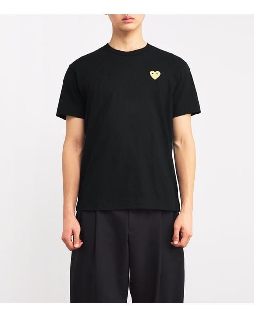 COMME DES GARÇONS PLAY Black Heart Logo T-Shirt for men