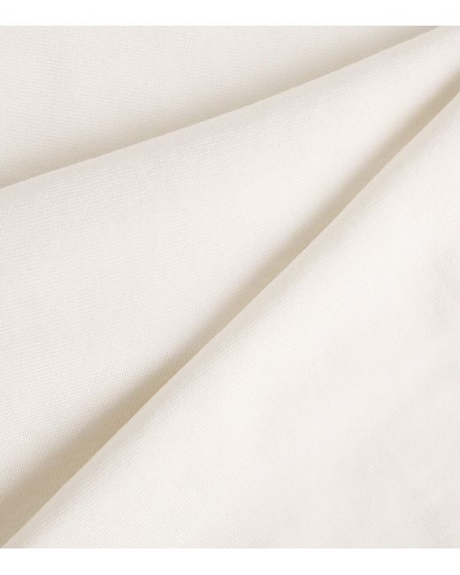 Wolford White Cotton-Blend Jamaika Bodysuit
