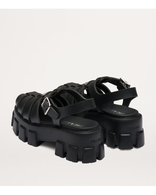 Prada Black Sandals