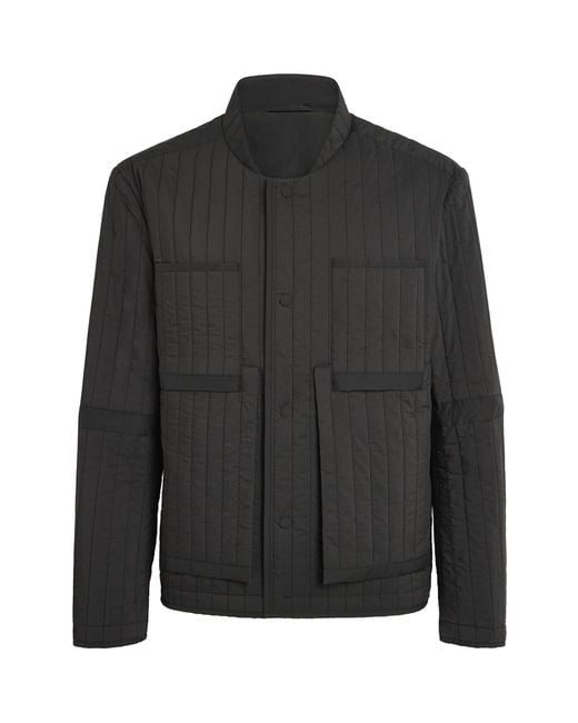 Craig Green Black Reversible Quilted Worker Jacket for men