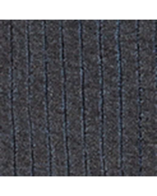 Falke Black Striped Shadow Socks for men