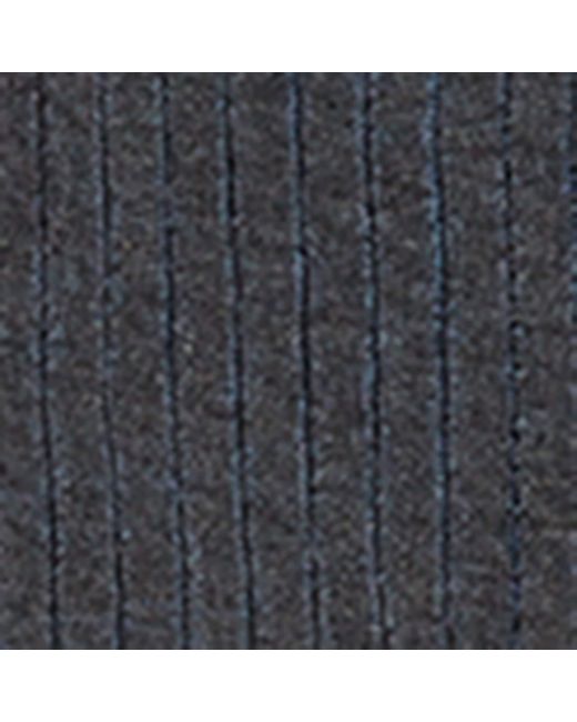 Falke Black Striped Shadow Socks for men