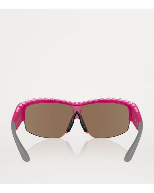 Swarovski Pink Embellished Sk6014 Sunglasses