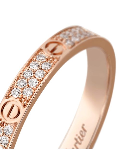 Cartier Brown And Diamond Love Ring