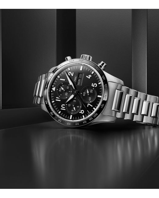 Iwc Metallic X Mercedes-Amg Titanium Pilot's Performance Chronograph Watch for men