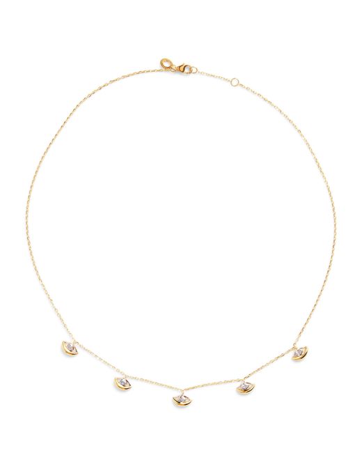 L'Atelier Nawbar White And Diamond N*93 Salvatore Choker