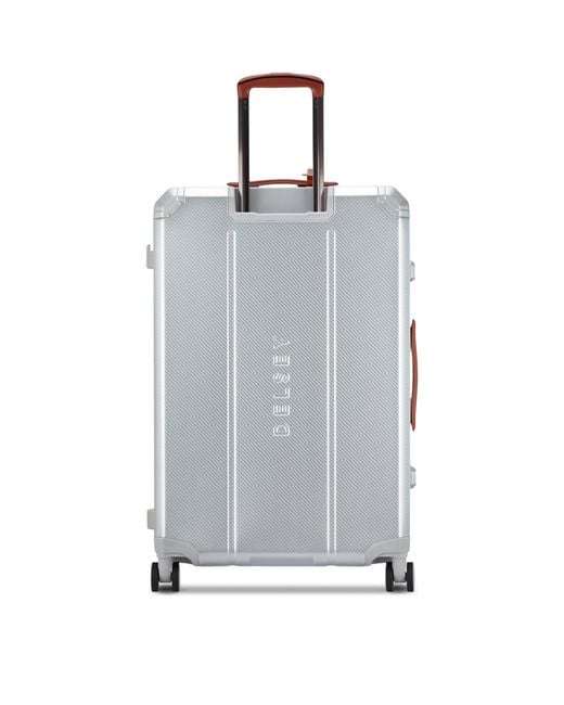 Delsey Gray Hardside Check-In Suitcase