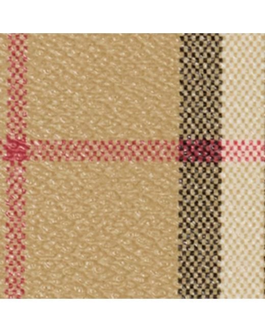 Burberry Natural Check Zip Card Holder