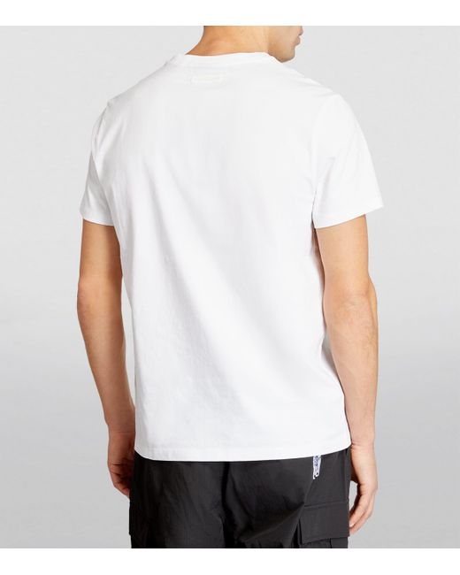 Canada Goose White Emerson Crew-Neck T-Shirt for men