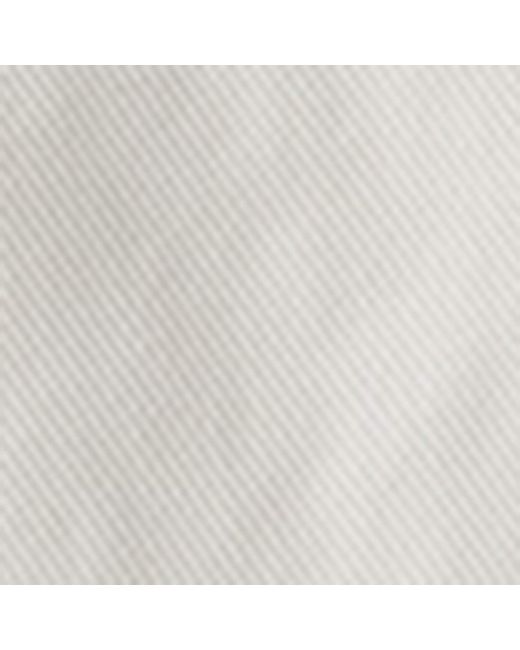 Prada White Cotton Cord Cap