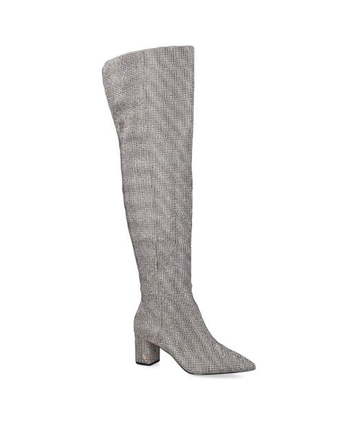 Kurt Geiger Gray Burlington Over-The-Knee Boots 60