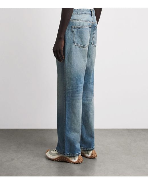 Won Hundred Blue Genoa Straight Jeans for men