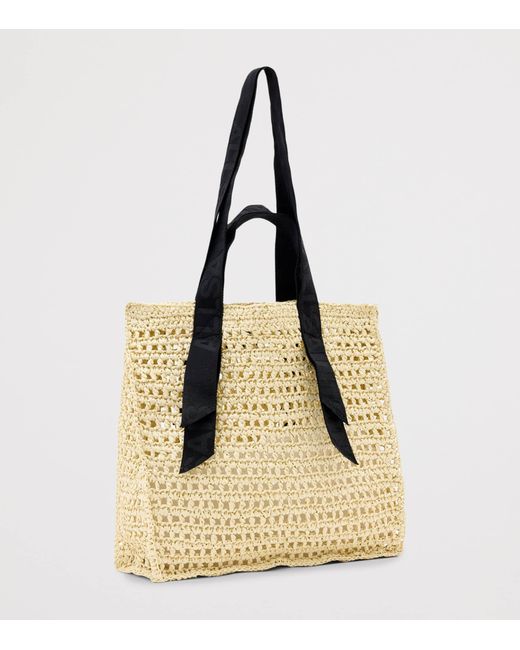AllSaints Metallic Paper Mesh Lullah Tote Bag