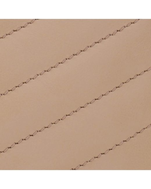 Saint Laurent Natural Small Leather Chain Wallet