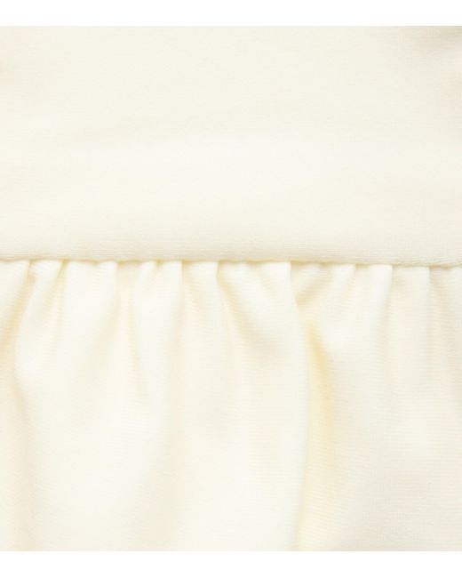 Away That Day White Cannes Bikini Top