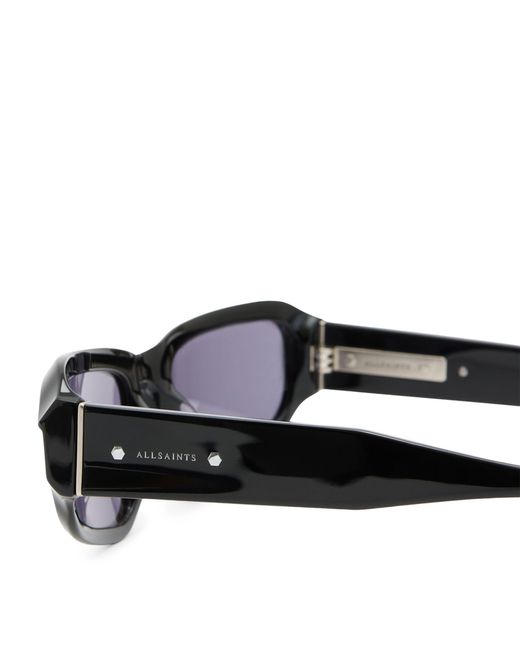 AllSaints Black Anderson Sunglasses for men