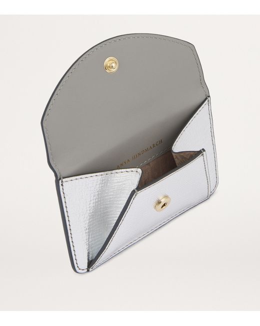 Anya Hindmarch Women's Eyes Card Holder Silver