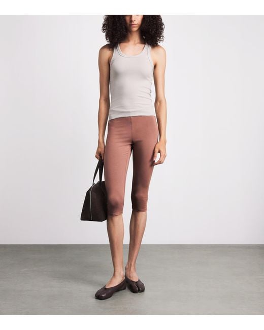 Skims Red Smooth Layers Capris