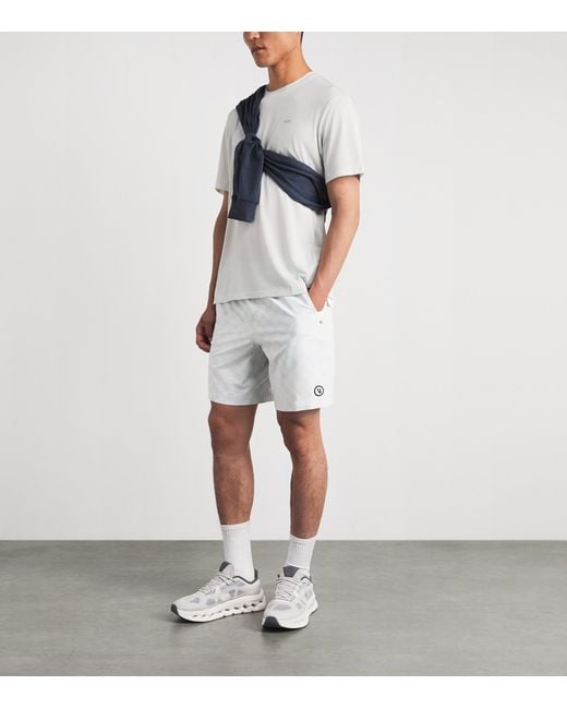 vuori Gray 7' Lined Kore Shorts for men