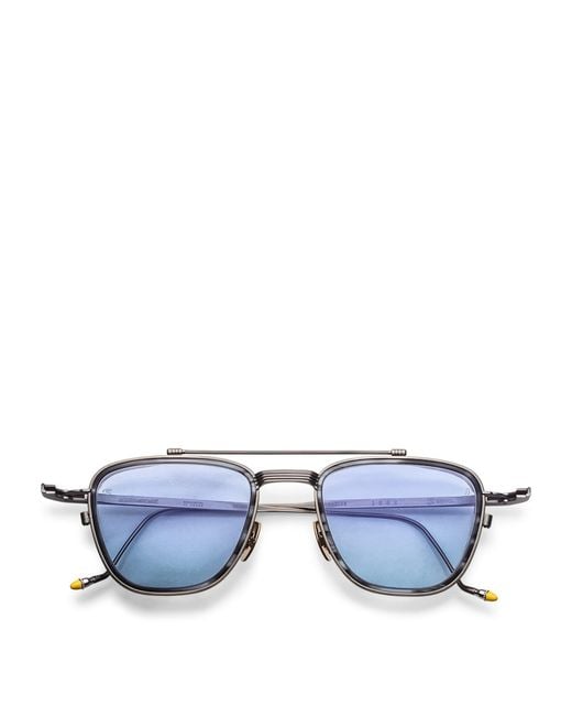 Jacques Marie Mage Blue Ayrton Senna 1992 Sunglasses for men