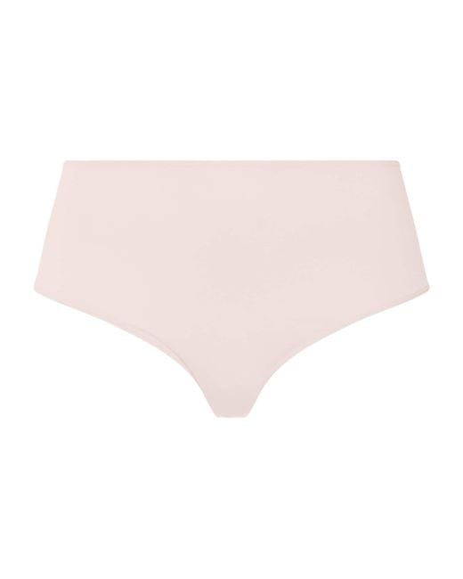 Hanro Pink Lace-Trim Dana Briefs