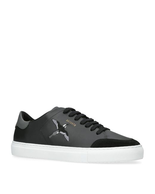 Axel Arigato Black Clean 90 Bee Bird Sneakers for men
