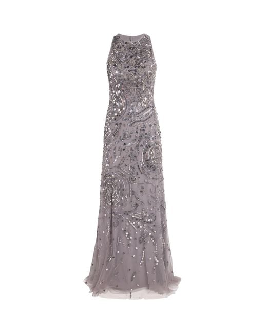 Zuhair Murad Purple Embellished Gown