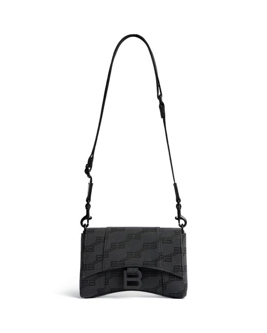 Balenciaga Black Xxs Downtown Cross-body Bag for men