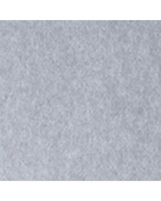 Prada Gray Silk-Cashmere Scarf