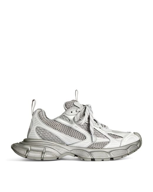 Balenciaga White 3xl Reflective Sneakers for men